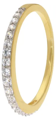 Produktbild von trendor 21648 Damenring Gold 333/8K mit Zirkonia, 58/18,5