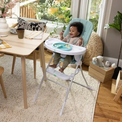 Obrázok produktu pre INGENUITY Sun Valley™ Teal skladacia jedálenská stolička 6m+ do 15 kg