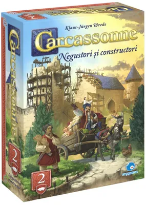 Zdjęcie produktu dla Carcassonne – Dodatek 2: Kupcy i Budowniczowie (Nowe wydanie)
