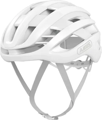 Immagine prodotto di Casco da bici da strada ABUS AirBreaker - Casco da bici di alta gamma per il ciclismo professionale - per ragazzi e adulti - Casco per uomo e donna - Bianco puro, taglia L (59-61 cm)