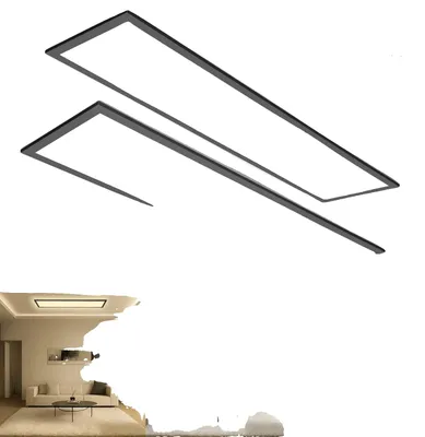 Immagine prodotto di Pannello luminoso a soffitto, dimmerabile, con telecomando, 30W, 30W