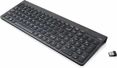 Zdjęcie produktu dla Klawiatura bezprzewodowa Lenovo, czarna, 4x30H56841