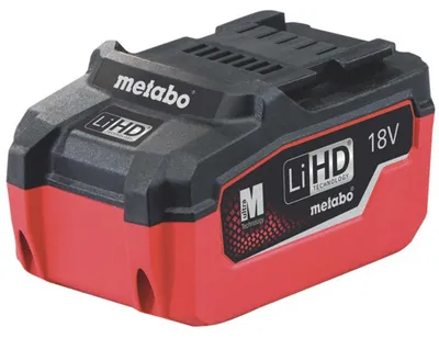 Produktbild von Metabo Ersatzakku Einschubakku Akkupack LiHD 18 V - 5,5 Ah 6.25342.00