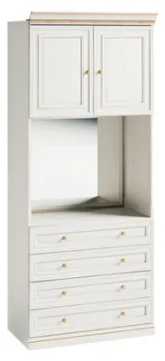 Produktbild von Spiegelschrank Kleiderschrank Massivholzschrank Garderobenschrank Schränke