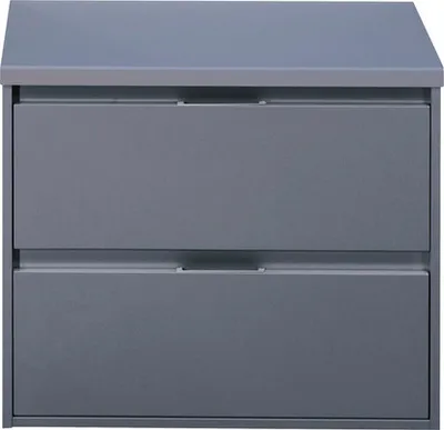 Produktbild von Sanox Waschtischunterschrank Porto BxHxT 70,2 x 58 x 50 cm Frontfarbe eisgrün mit Waschtischplatte