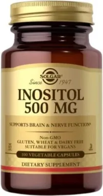 Imagen del producto de Solgar Suplementos dietéticos Inositol, 033984014503