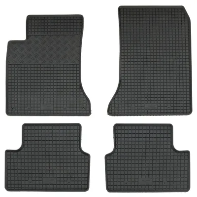 Rigum Gummi Fußmatten Set für Mercedes CLA C117, Mod. Bj. 4/2013-, 4-teilig