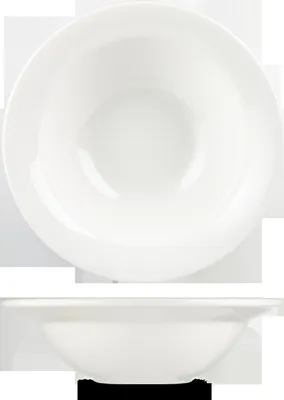 Produktbild von Churchill Alchemy White Teller Tief 16,2cm / 22cl, 12 Stück, Weiß, Rund