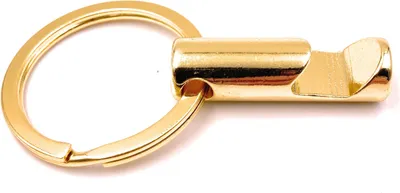 Produktbild von Onwomania Schlüsselanhänger Zylinder Flaschenöffner Bieröffner Gold Anhänger Keychain