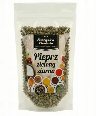 Pieprz Zielony ziarno 25g Swojska Piwniczka