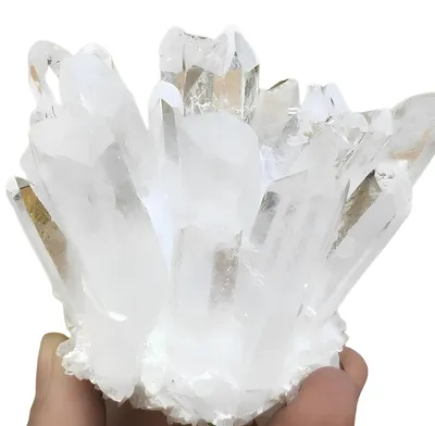 Obrázok produktu pre Veľký prírodný biely kremeň 100 g - minerál na výrobu šperkov a duchovné praktiky
