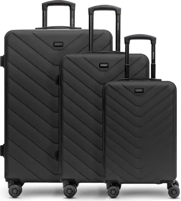 Produktbild von Redolz Essentials 07 3-SET 4 Rollen Kofferset 3-teilig