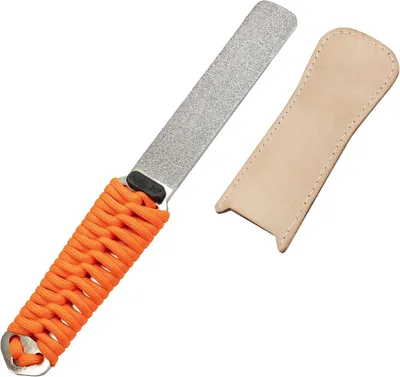 Productafbeelding van Diamant Slijpsteen met Echt Lederen Strop, Tool Sharpener voor Slijpen Mes, Tuin Schaar, Bijl en Alle Blade Edge