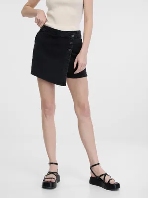 Produktbild von Orsay Schwarze Jeansshorts für Damen 1000726667000__36