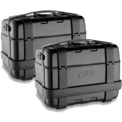 Produktbild von GIVI Trekker 46 Koffer-Satz Monokey schwarz, schwarz, 92 Ltr.