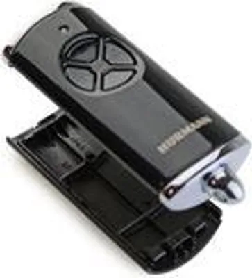 Obrázok produktu pre Hörmann Handsender Cover HSE4BS Hochglanz Schwarz Chrom 4510782 Leer Gehäuse