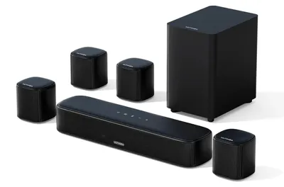 Immagine prodotto di Sistema soundbar, audio a 7.1 canali, suono surround regolabile, Aura A40