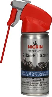 Produktbild von NIGRIN Silikon- Gleitspray 100ml - Schmiermittel für Gummi, Holz uvm. (1er Pack)