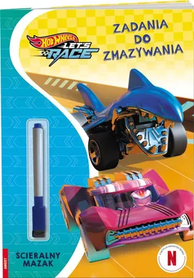 Produktbild von Hot Wheels Zadania do zmazywania
