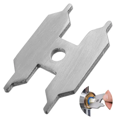 Universalschlüssel für Kartuschenabdeckung, 1 Stück, Stahl