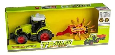Obrázok produktu pre Traktor s poľnohospodárskym strojom s pohonom na kolesá