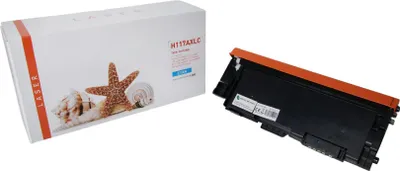 Produktbild von cyan Toner 3.1-W2071XLC [ mit Chip ]  kompatibel mit HP W2071A [ 117A ]  Seiten: 1.300