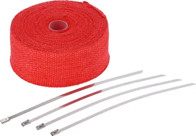 Image de Ruban de protection contre la chaleur rouge, 10 m x 50 mm