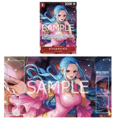 Immagine prodotto di One Piece Official Playmat Nefeltari Vivi Heroines Cup & Promo Card Japanes