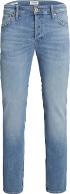 Produktbild von Jack & Jones Große Größen Hose 5-Pocket blau Jeansstoff
