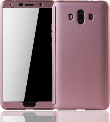 Produktbild von Handyhülle Schutzhülle für Huawei Mate 10 Full Case Cover Displayschutz 360 Rosa