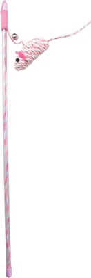 Produktbild von Duvoplus Cat Toy Spielangel Catchy Papiermaus - rosa