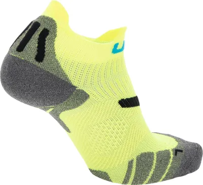 Image de UYN MAN RUN 2IN SOCKS Jaune Fluo/Noir 39/41