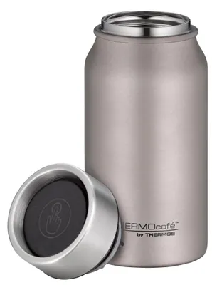 Produktbild von Thermobecher Edelstahl 0.35l rose mat, Isolierbecher, auslaufsicher, BPA-frei
