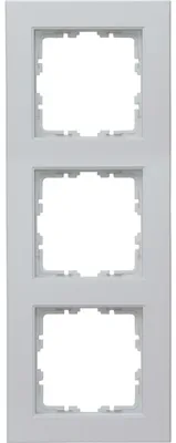 Produktbild von Kopp HK07-Abdeckrahmen 3-fach 402734000 Farbe:grau matt