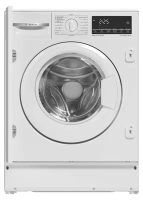 Produktbild von Bosch Serie 6 WKD28490ES, Frontlader, Integriert, Weiß, Links, Weiß, Drehregler, Berührung