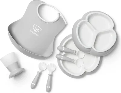 Image de Ensemble 8 pièces BABYBJÖRN gris