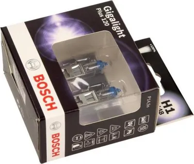 Zdjęcie produktu dla Zarowka Gigalight +120 H1 12V 55W Blister - 2Szt.