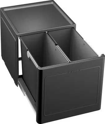 Zdjęcie produktu dla BLANCO BOTTON Pro 45/2 Automatyczny wbudowany kosz na śmieci 517468