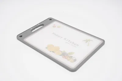 Image de Planche à découper double face, planche à découper en acier inoxydable 316 pour la cuisine