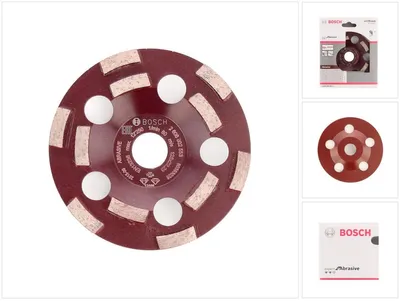 Produktbild von PRO Abrasive Topfscheibe, 50 x 125 mm, 22,23 mm