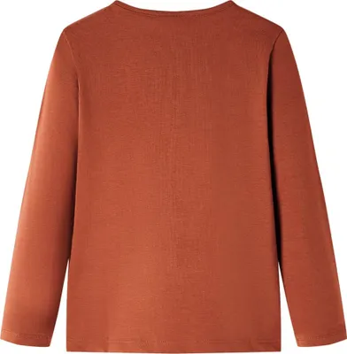 Produktbild von vidaXL Kinder-Langarmshirt Cognac 140