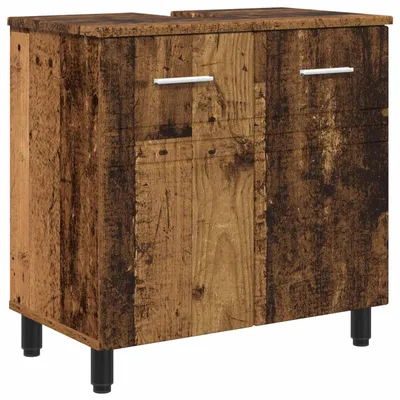 Obrázek produktu pro vidaXL Umyvadlová skříňka z recyklovaného dřeva 60 x 35 x 60 cm, dřevotřísková deska