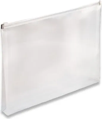 Obrázek produktu pro Plastová ZIP obálka A5, 5 kusů, průhledná, A5