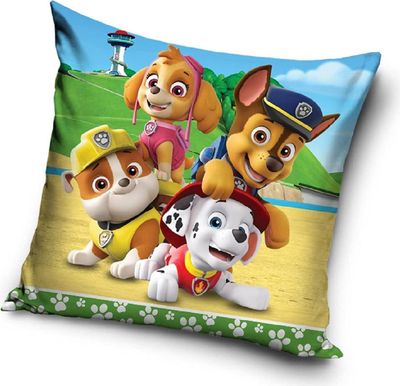 Adventure Bay | Paw Patrol | 40 x 40 cm Deko-Kissen | Wende-Motiv
