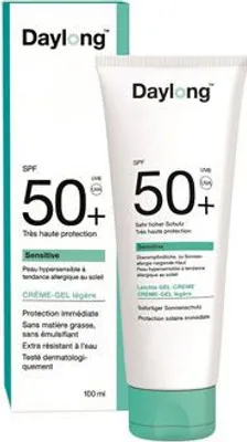 Produktbild von Daylong 031297, Sonnenschutzgel, Gesicht & Körper, Tube, Mattierend, Schutz, ölige Haut, Empflindliche Haut, 100 ml