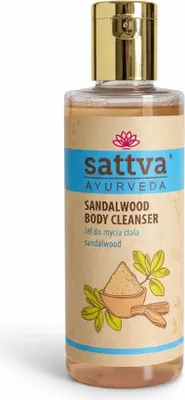 ŻEL DO MYCIA CIAŁA DRZEWO SANDAŁOWE 210 ml - SATTVA (AYURVEDA)