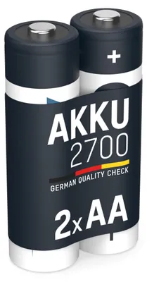 Productafbeelding van Ansmann 5030852, 1x2: Ansmann batterij, 2700 Mignon AA, 2500 mAh