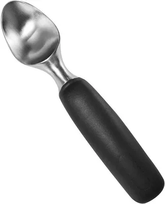Image de Grattoir à glace professionnel en acier inoxydable avec manche