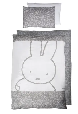 Produktbild von roba Kinderbettwäsche 4 teilig Miffy