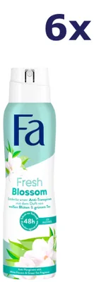 Produktbild von 6x Fa Deodorant Fresh Blossom 150 ml